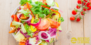 Ensalada de verduras para niños